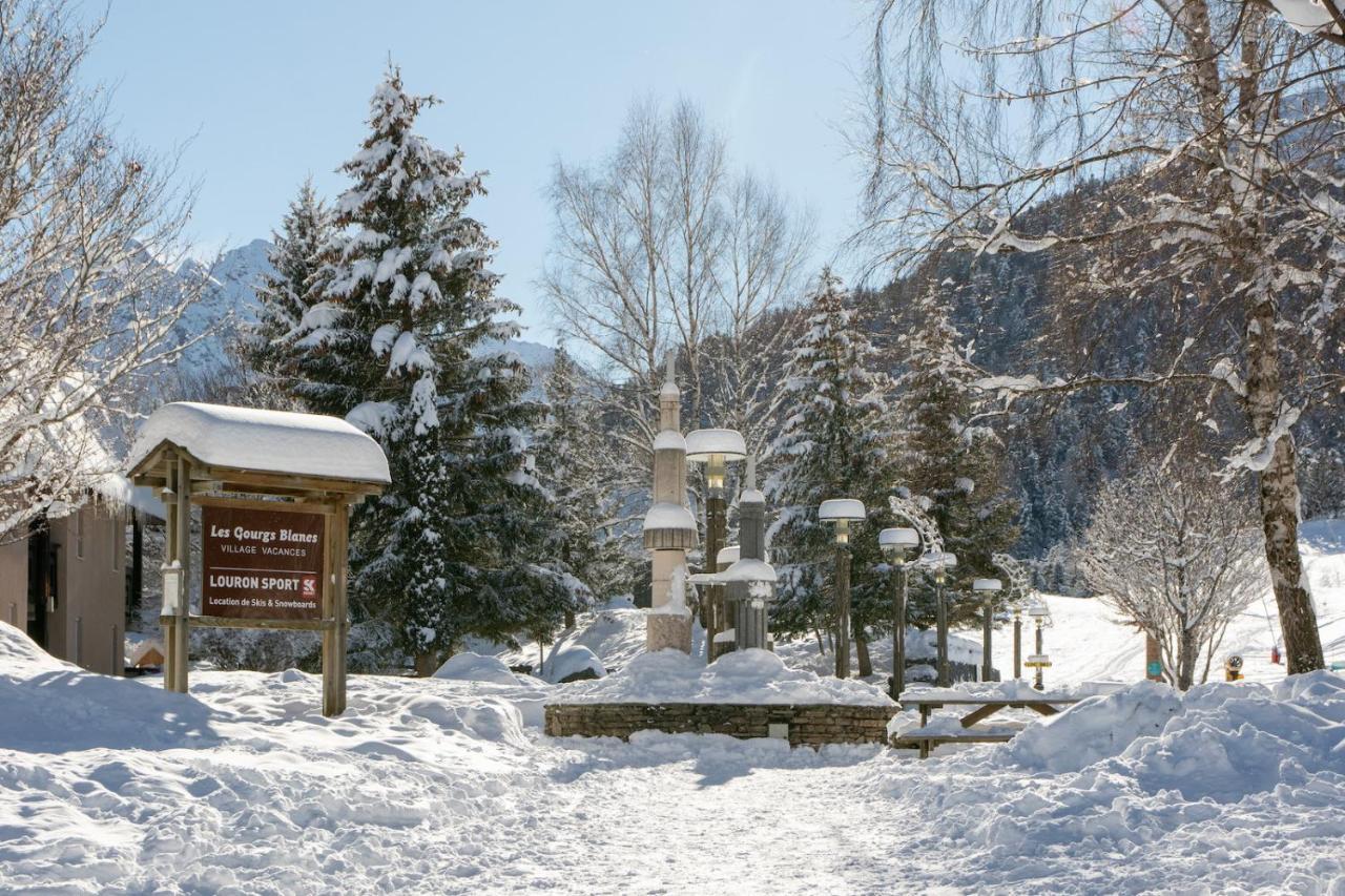 Residence Les Gourgs Blancs - 80M Des Pistes Génos Exterior foto